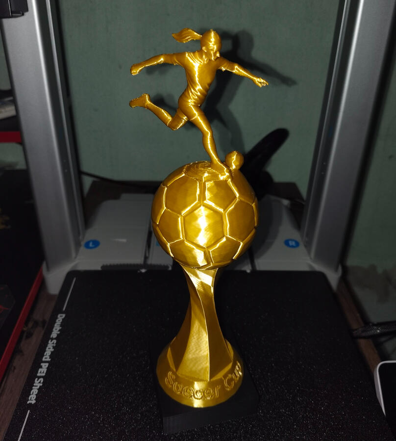 Trofeo para futbol